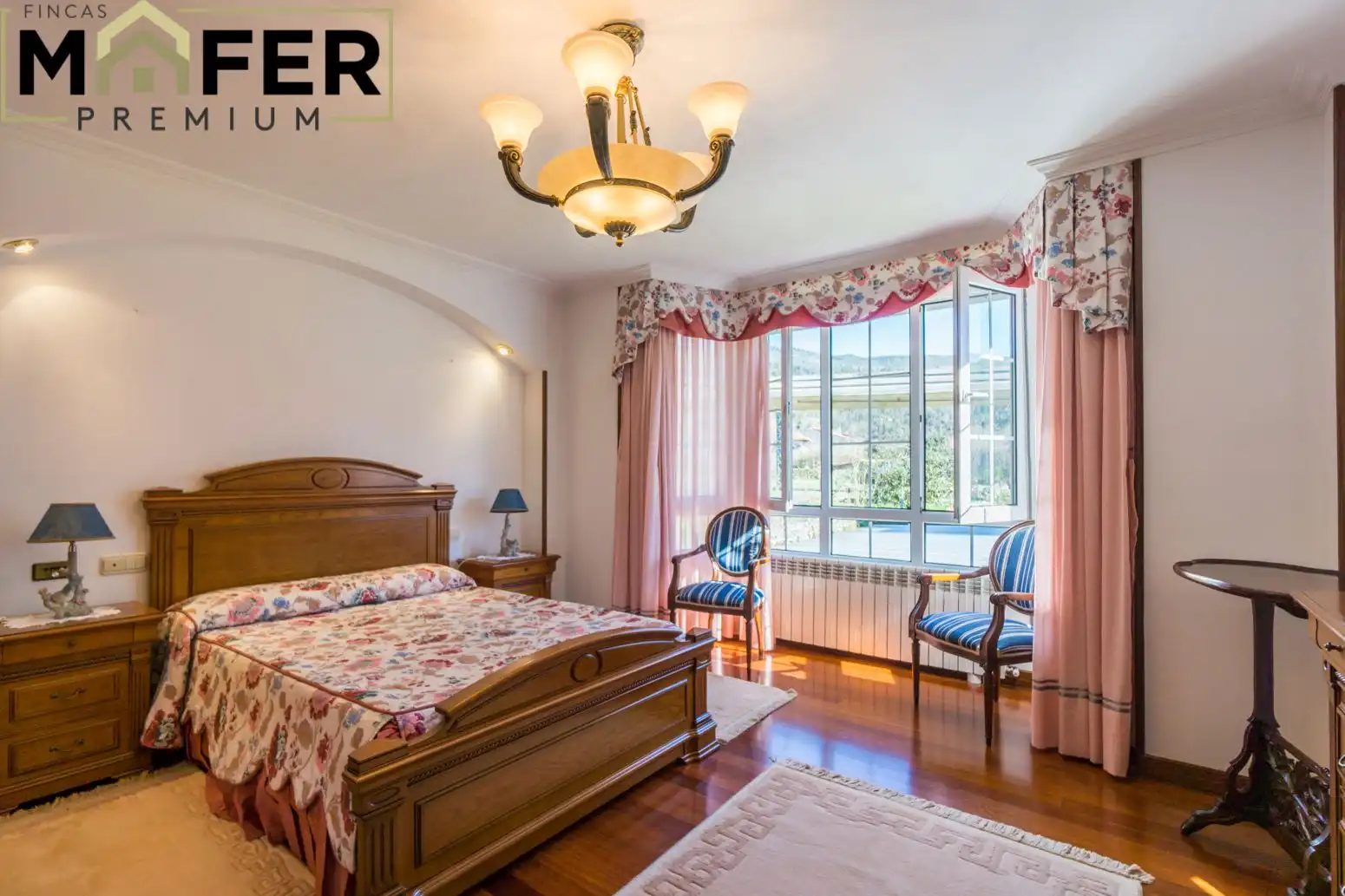 Schlafzimmer von Haus oder Chalet zum Verkauf in Ampuero mit Heizung, Privatgarten und Parkett
