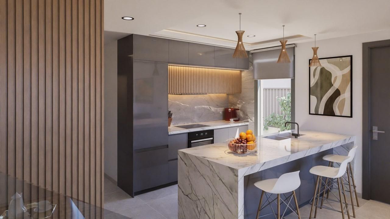 Cocina de Casa o chalet en venta en Cartagena con Aire acondicionado, Calefacción y Jardín privado