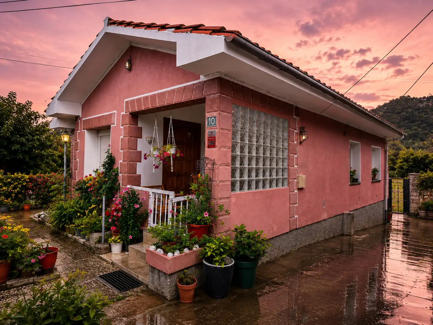 Außenansicht von Haus oder Chalet zur Miete in Piélagos mit Heizung, Terrasse und Möbliert