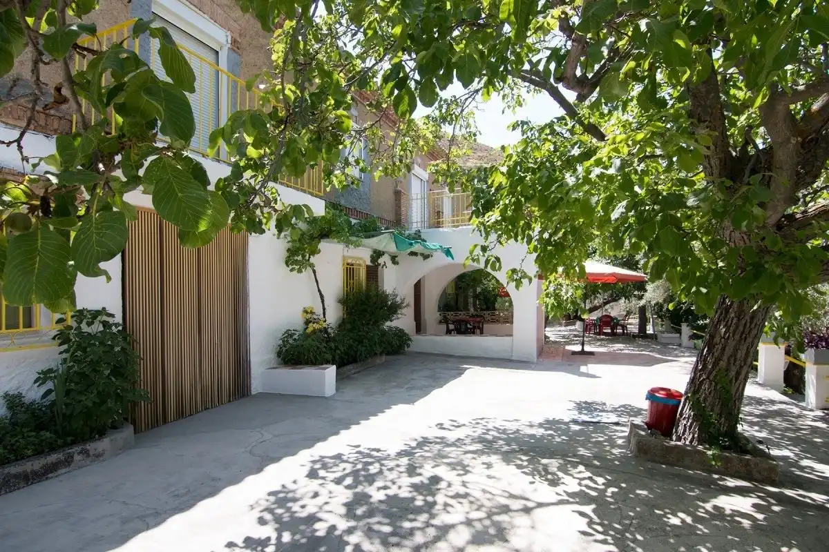 Terraza de Finca rústica en venta en Güéjar Sierra con Jardín privado, Terraza y Piscina