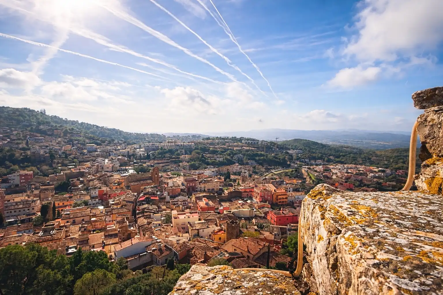 Exterior view of Duplexes for sale in Begur  with Air Conditioner, Heating and Terrace