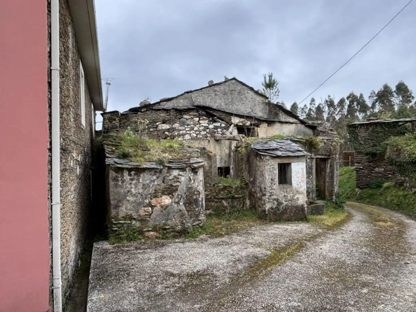 Vista exterior de Finca rústica en venta en Mañón con Jardín privado y Trastero