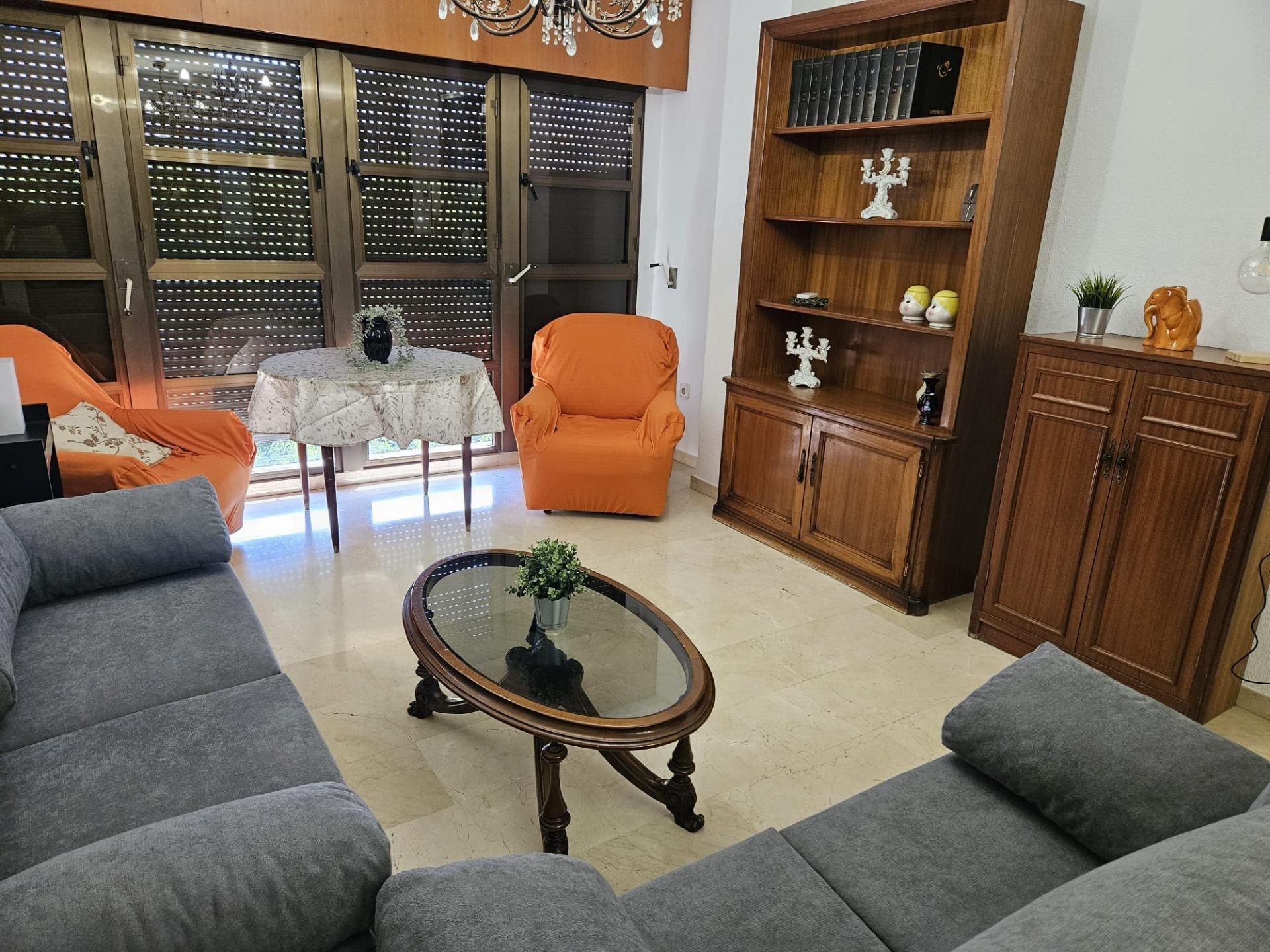 Living room of Flat for sale in Orihuela  with Heating and Balcony