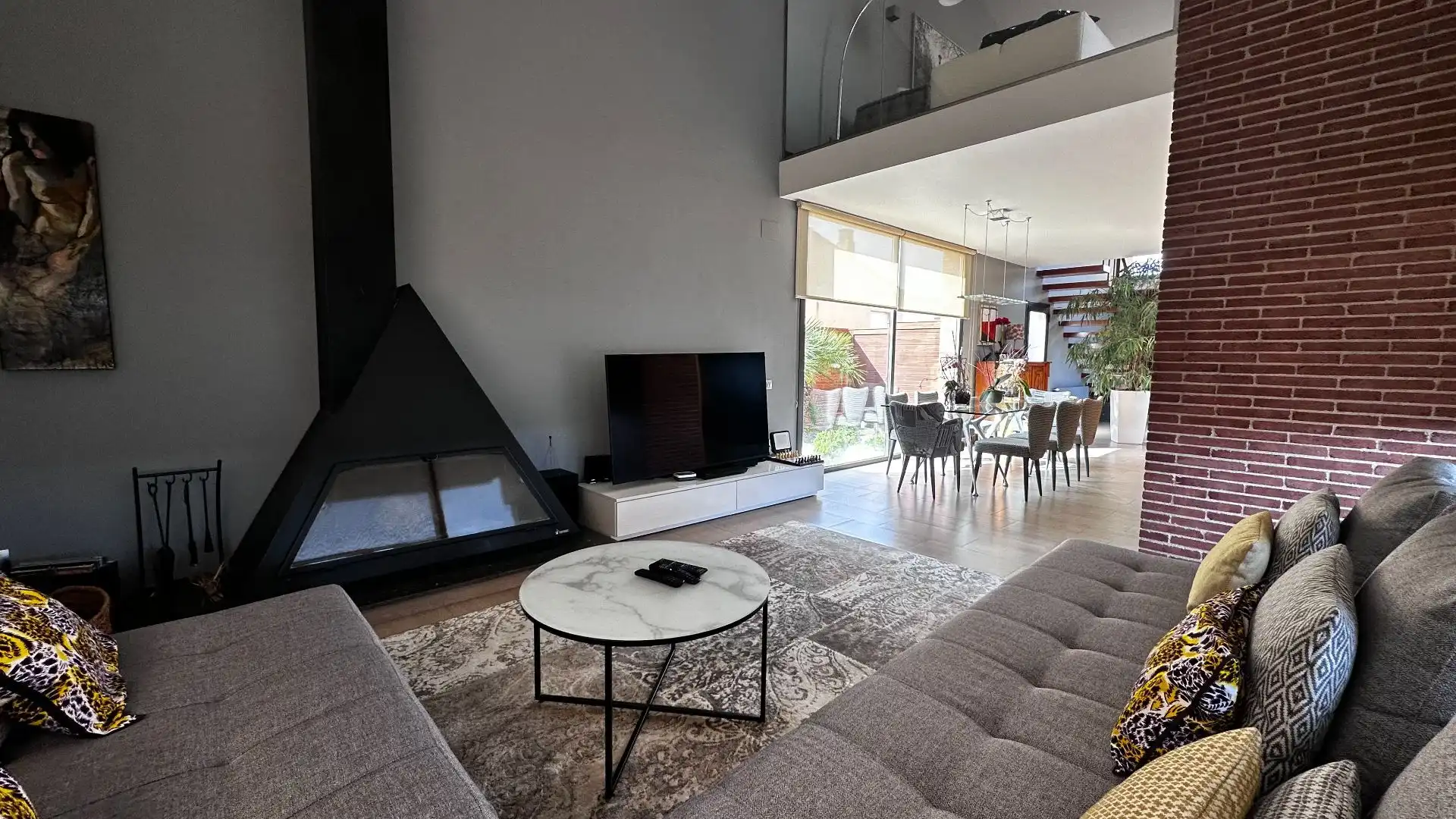 Living room of Houses for sale in Roquetes  with Air Conditioner, Heating and Private garden