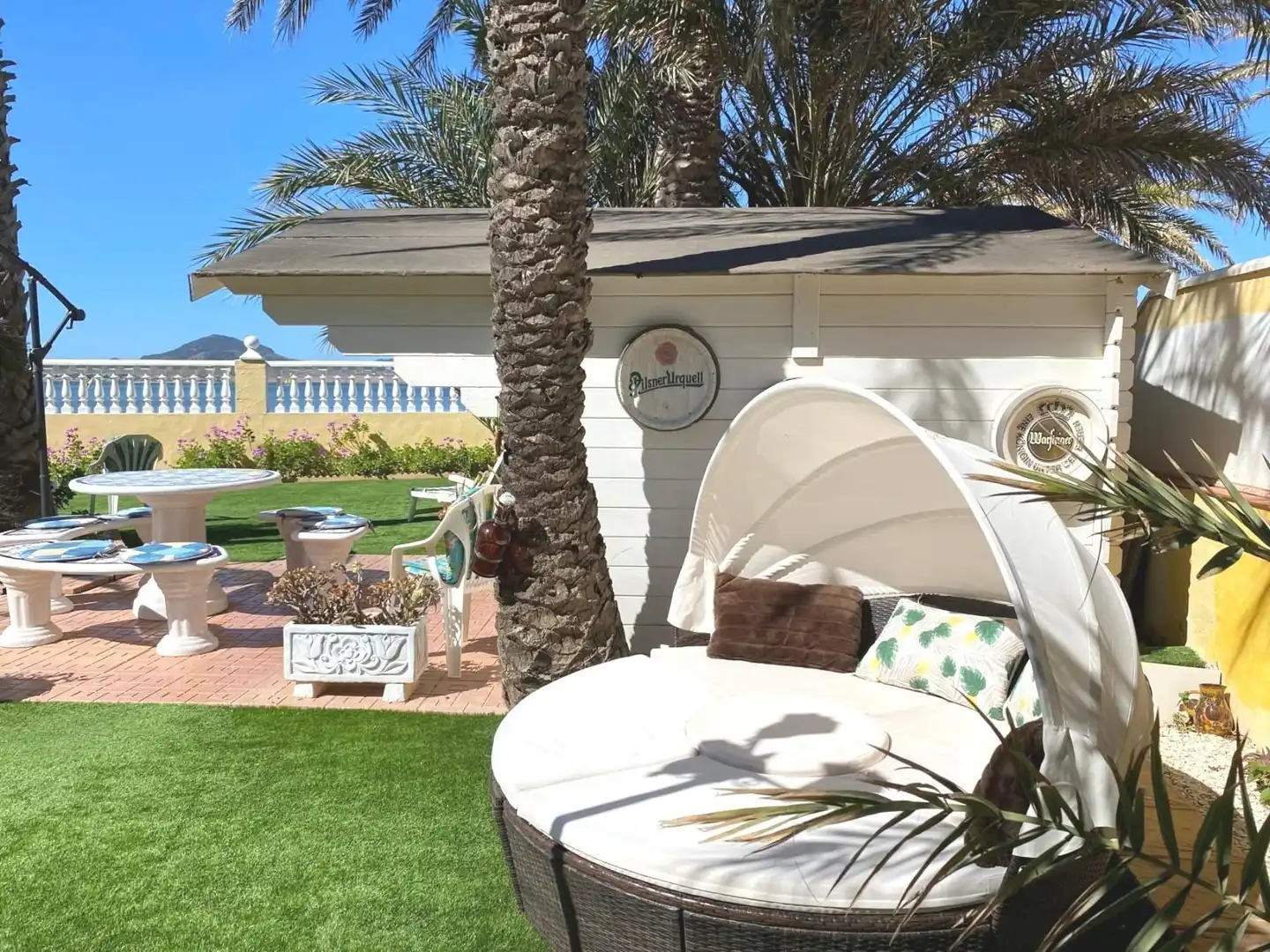 Terrasse von Haus oder Chalet zum Verkauf in La Manga del Mar Menor mit Klimaanlage, Heizung und Privatgarten