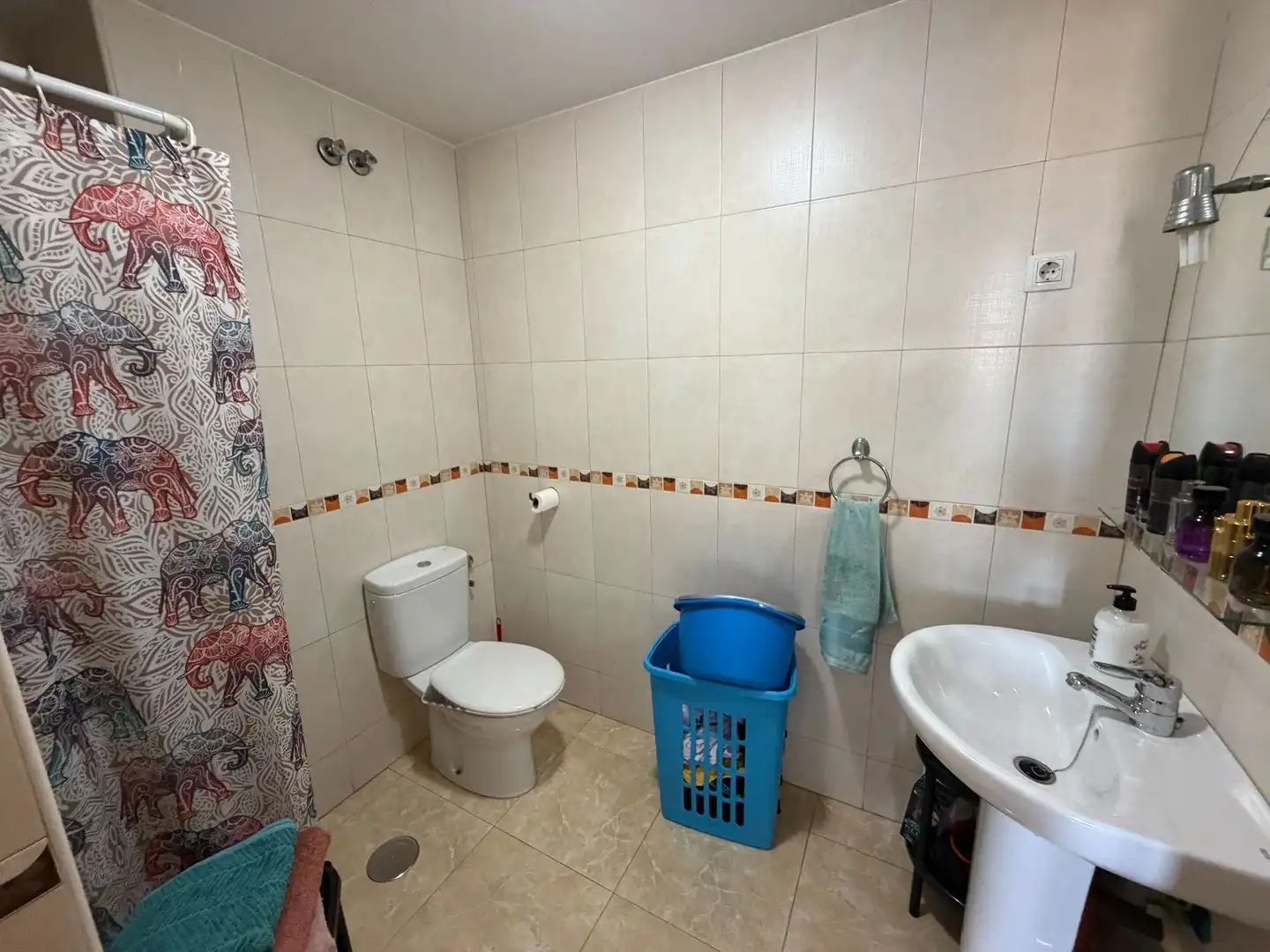 Bathroom of Flat for sale in Murcia  with Air Conditioner, Terrace and Furnished
