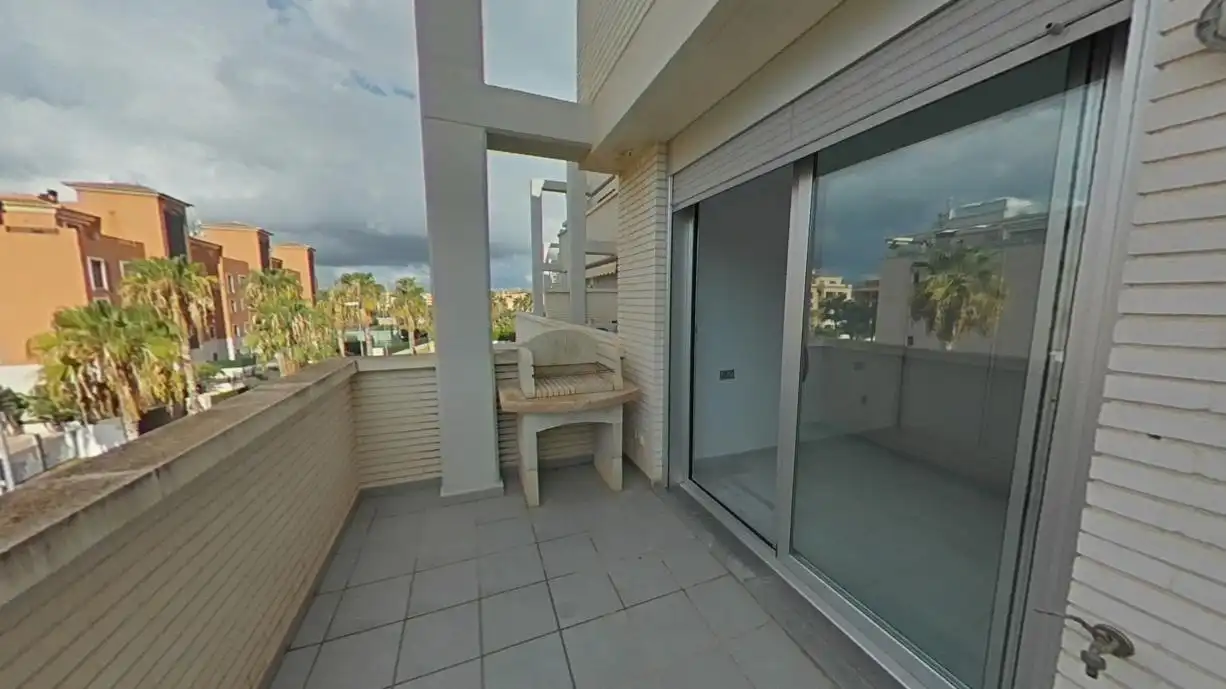 Terraza de Apartamento en venta en Dénia con Piscina