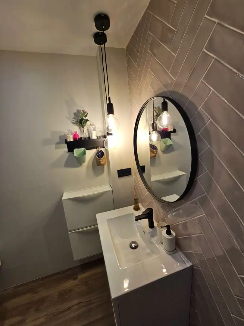 Bathroom of Study for rent in Torremolinos  with Air Conditioner, Heating and Terrace