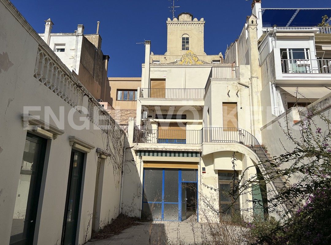 Vista exterior de Casa o chalet en venta en Mataró con Calefacción, Jardín privado y Terraza