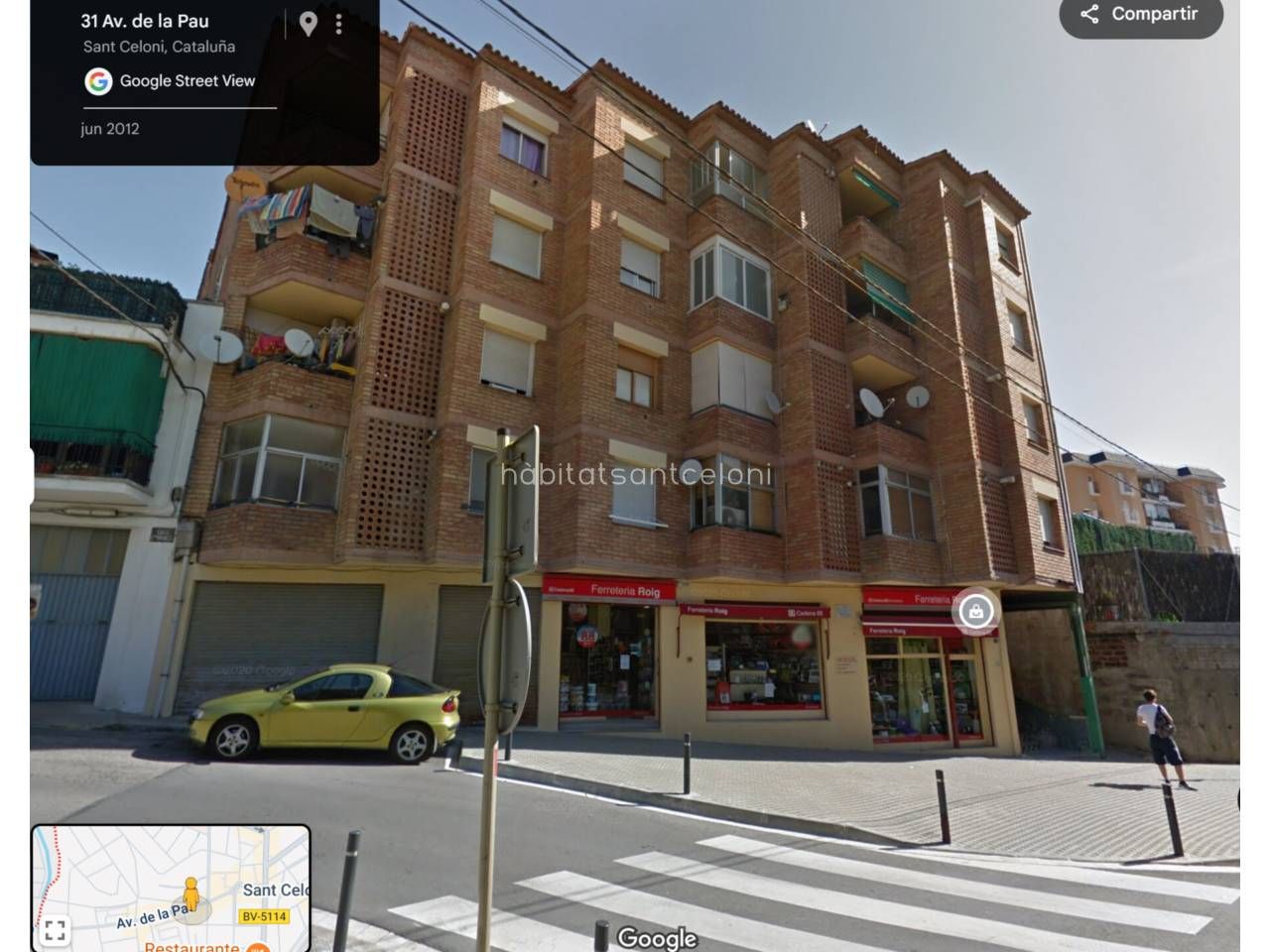 Exterior view of Flat for sale in Sant Celoni  with Balcony