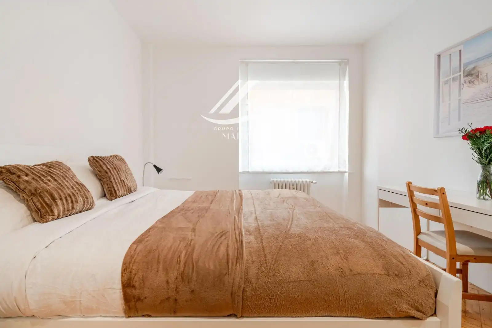 Habitación de Piso de alquiler en Madrid con Aire acondicionado, Calefacción y Amueblado