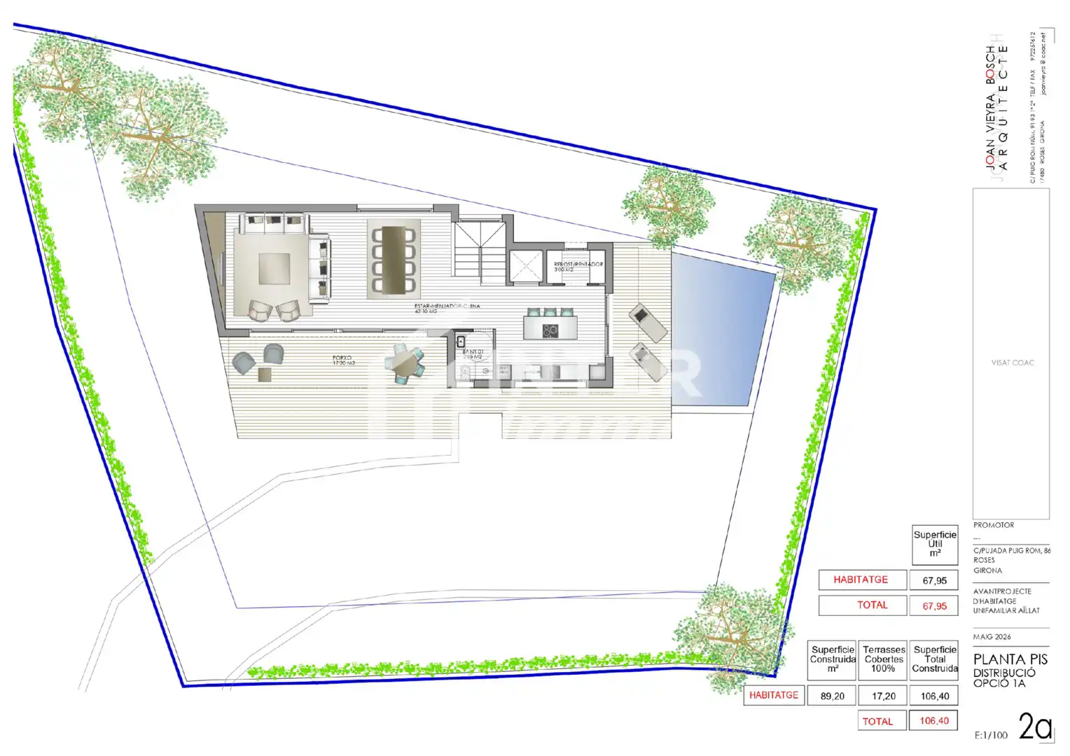 Terreno residencial en venta en Calle Pujada al Puig Rom 86, imagen 9