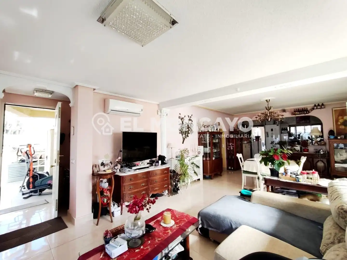 Sala d'estar de Casa o xalet en venda en Rojales amb Aire condicionat, Calefacció i Jardí privat