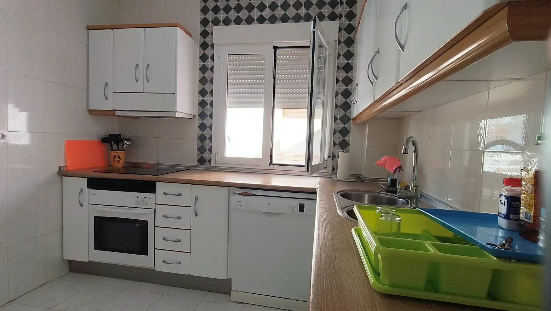 Kitchen of Flat for rent in Mazarrón  with Furnished and Pets allowed