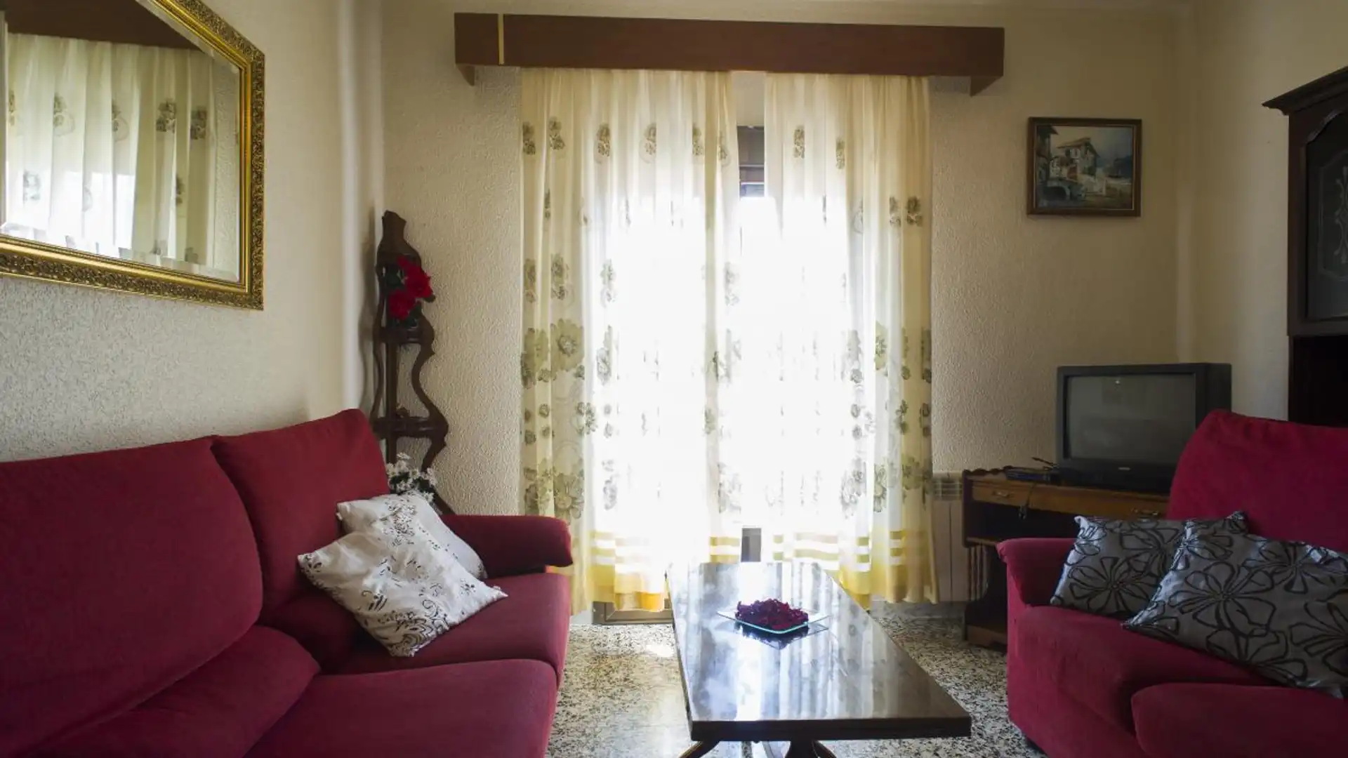 Sala d'estar de Apartament de lloguer en Salamanca Capital amb Calefacció, Moblat i Forn