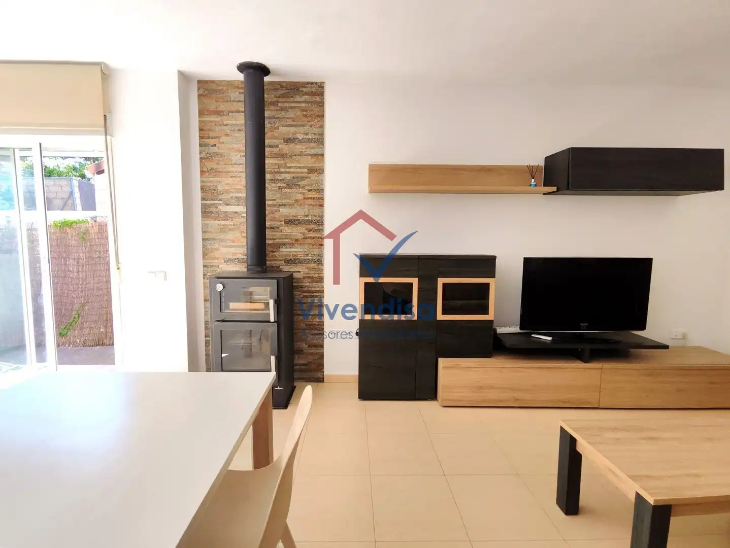 Wohnzimmer von Einfamilien-Reihenhaus zur Miete in Torija mit Heizung, Privatgarten und Terrasse