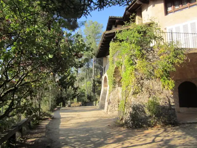 Vista exterior de Finca rústica en venta en Castellar del Vallès con Jardín privado, Terraza y Piscina