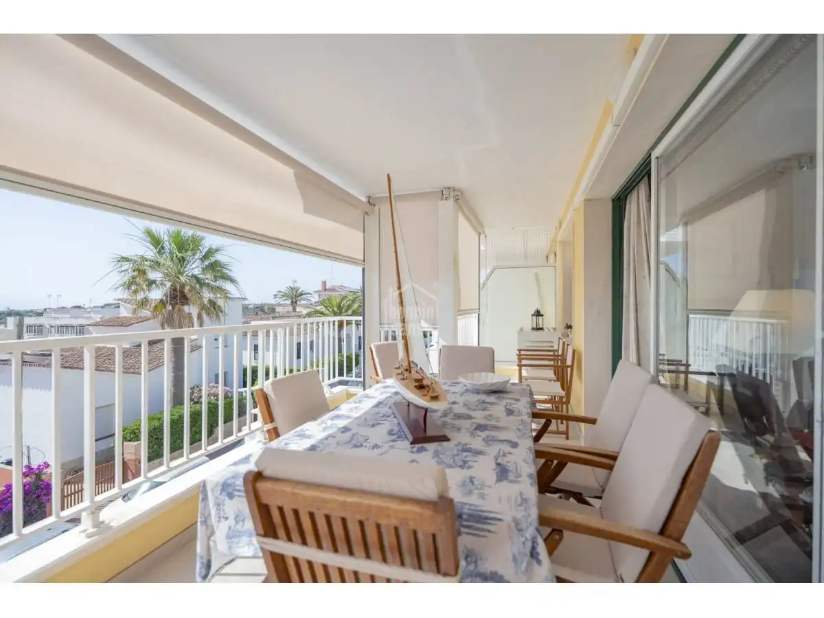 Terraza de Apartamento en venta en Maó - Mahón con Jardín privado, Terraza y Piscina