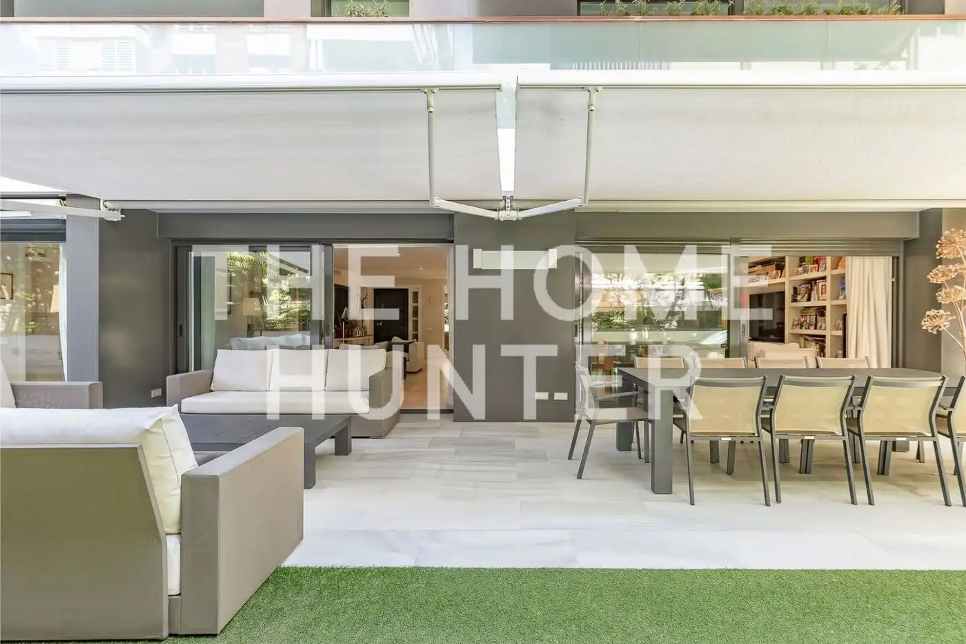 Terrace of Flat for sale in Barcelona  with Air Conditioner, Heating and Private garden
