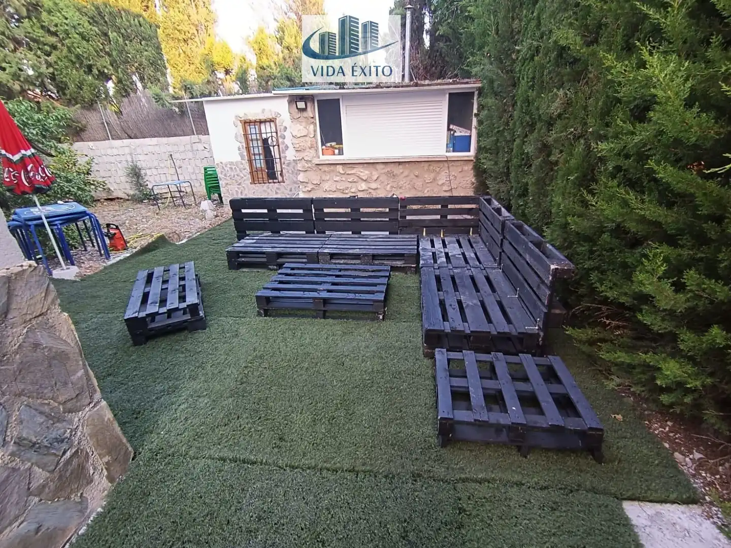 Terrassa de Casa o xalet en venda en  Jaén Capital amb Aire condicionat, Jardí privat i Terrassa