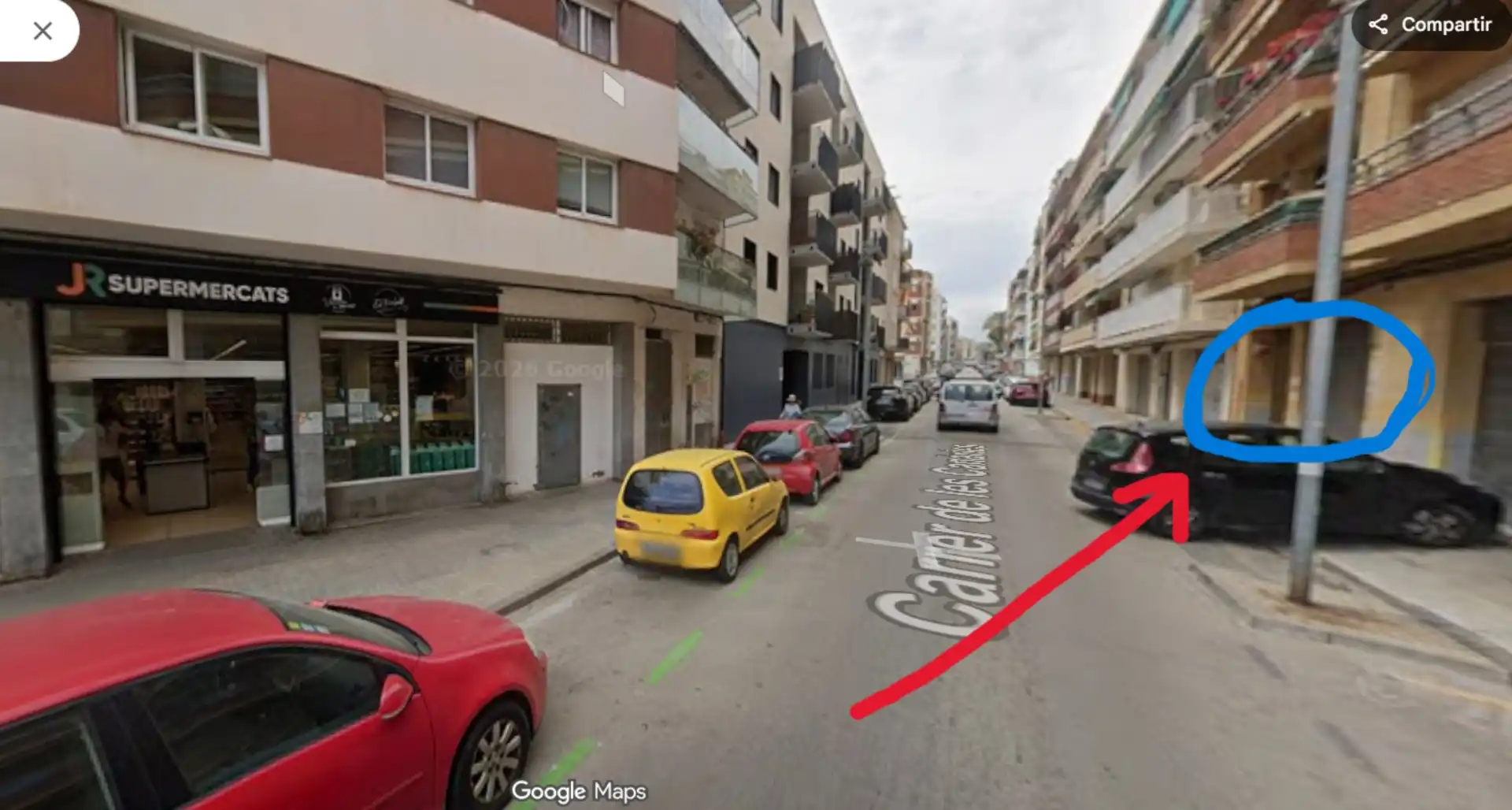 Exterior view of Garage for rent in Vilanova i la Geltrú