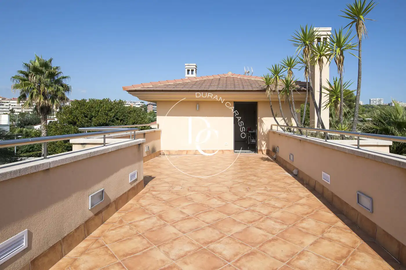 Terrassa de Casa o xalet de lloguer en Sitges amb Aire condicionat, Calefacció i Jardí privat