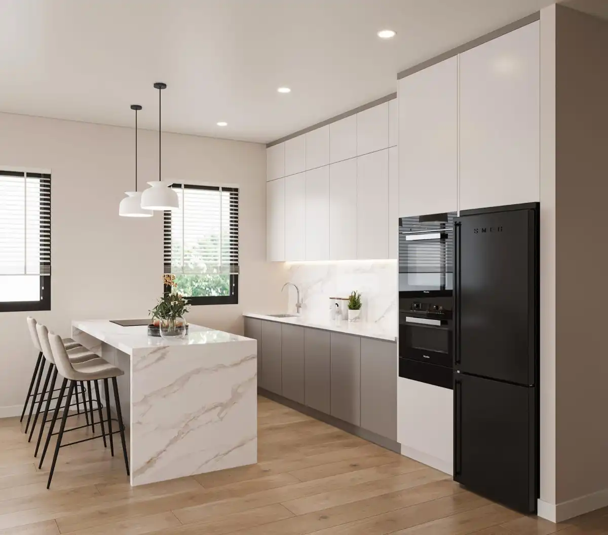 Cocina de Apartamento en venta en Rojales con Calefacción