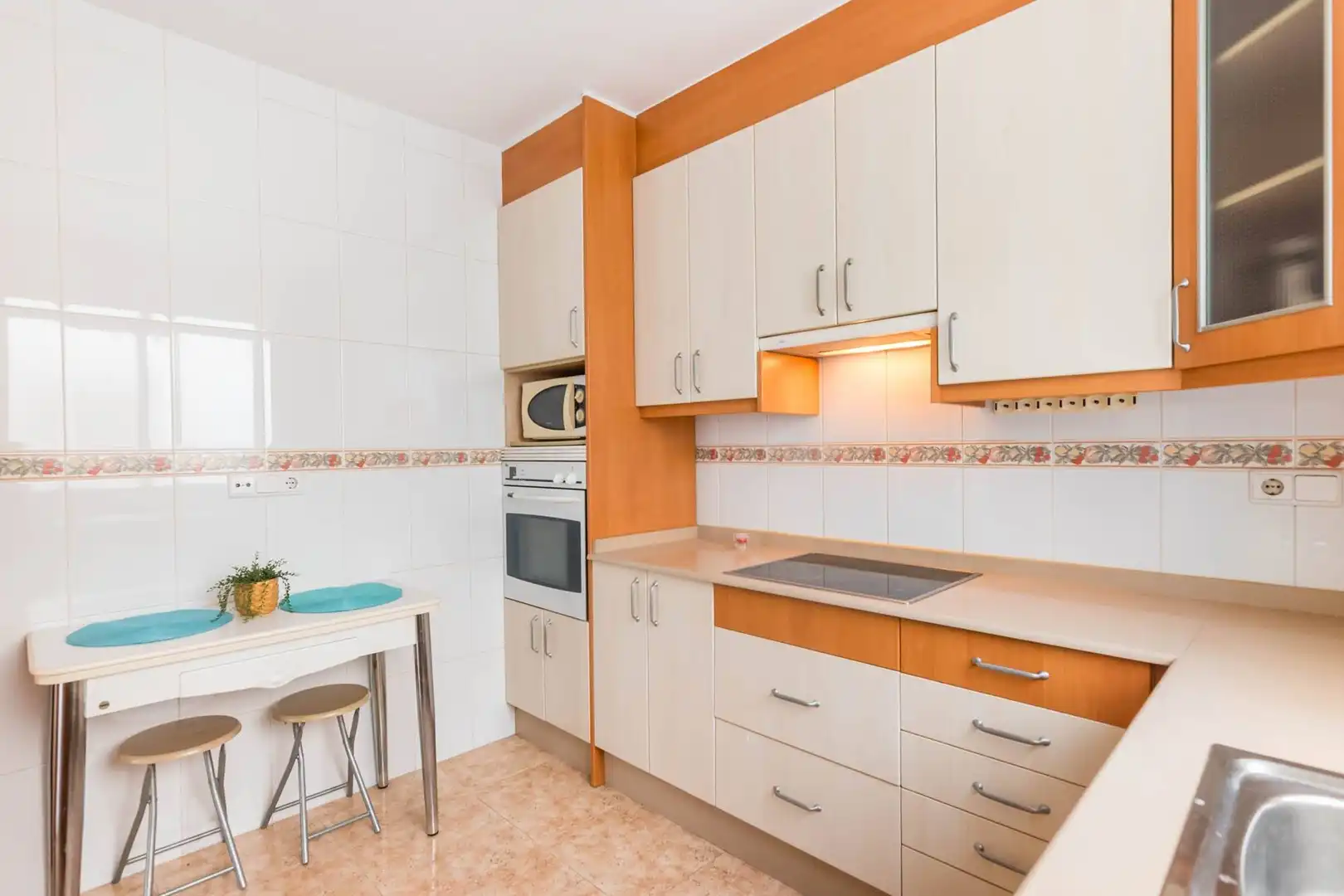 Cocina de Apartamento en venta en Murcia con Aire acondicionado, Trastero y Amueblado
