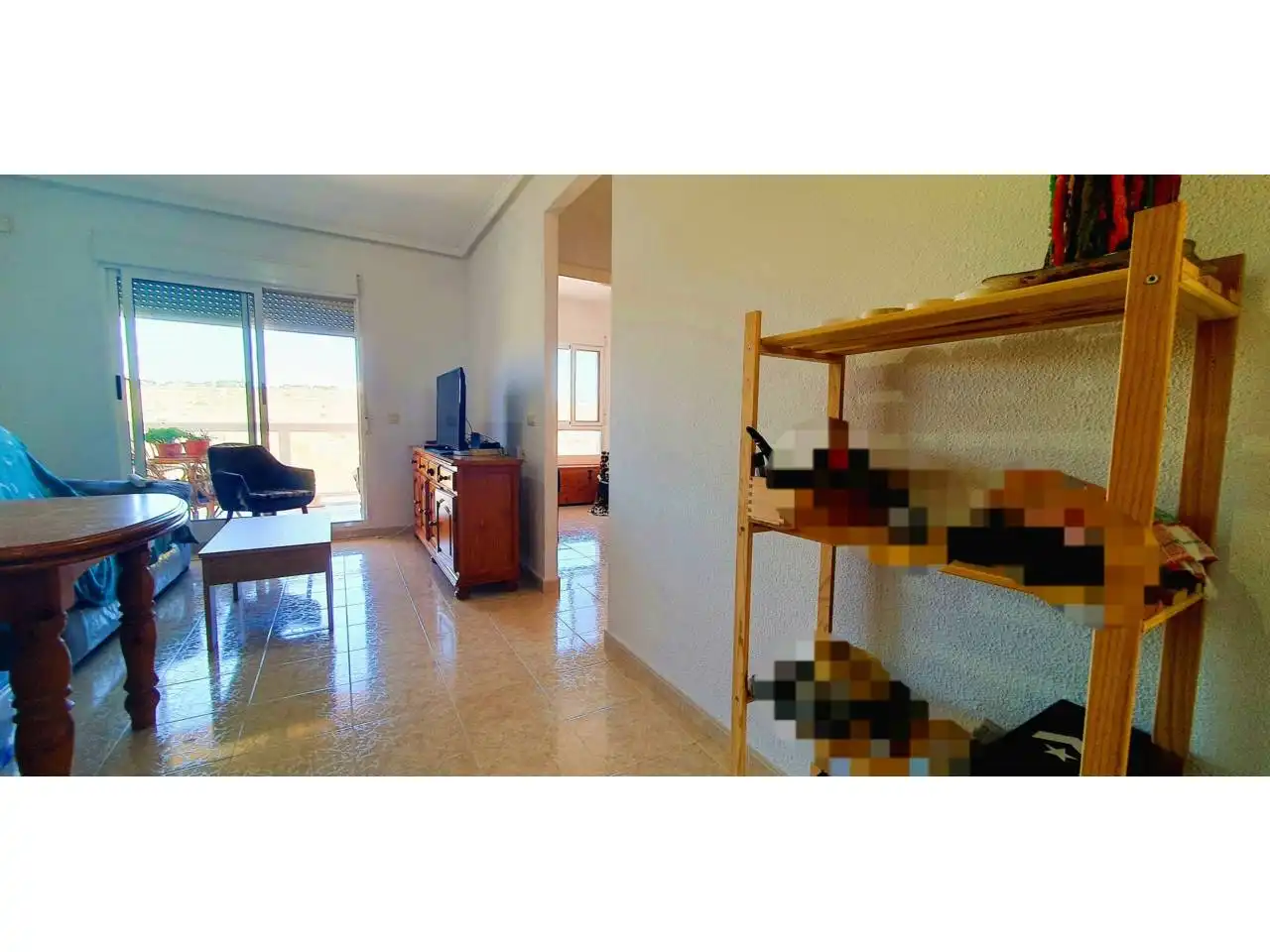 Living room of Flat for sale in Santa Pola  with Air Conditioner, Heating and Terrace