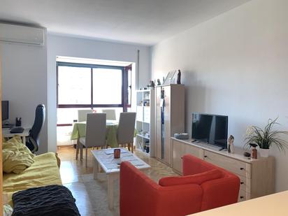 Living room of Flat to rent in  Madrid Capital  with Air Conditioner, Heating and Parquet flooring