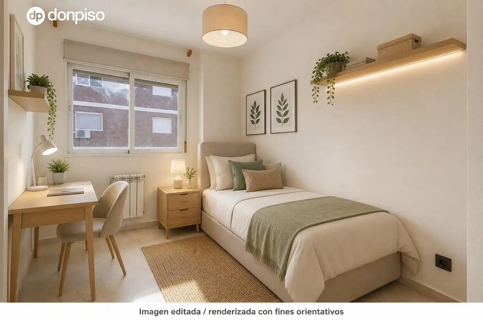 Bedroom of Flat for sale in Granada  with Air Conditioner, Heating and Terrace