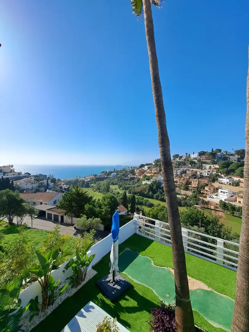 Vista exterior de Casa o chalet de alquiler en Málaga Capital con Amueblado y Se aceptan mascotas
