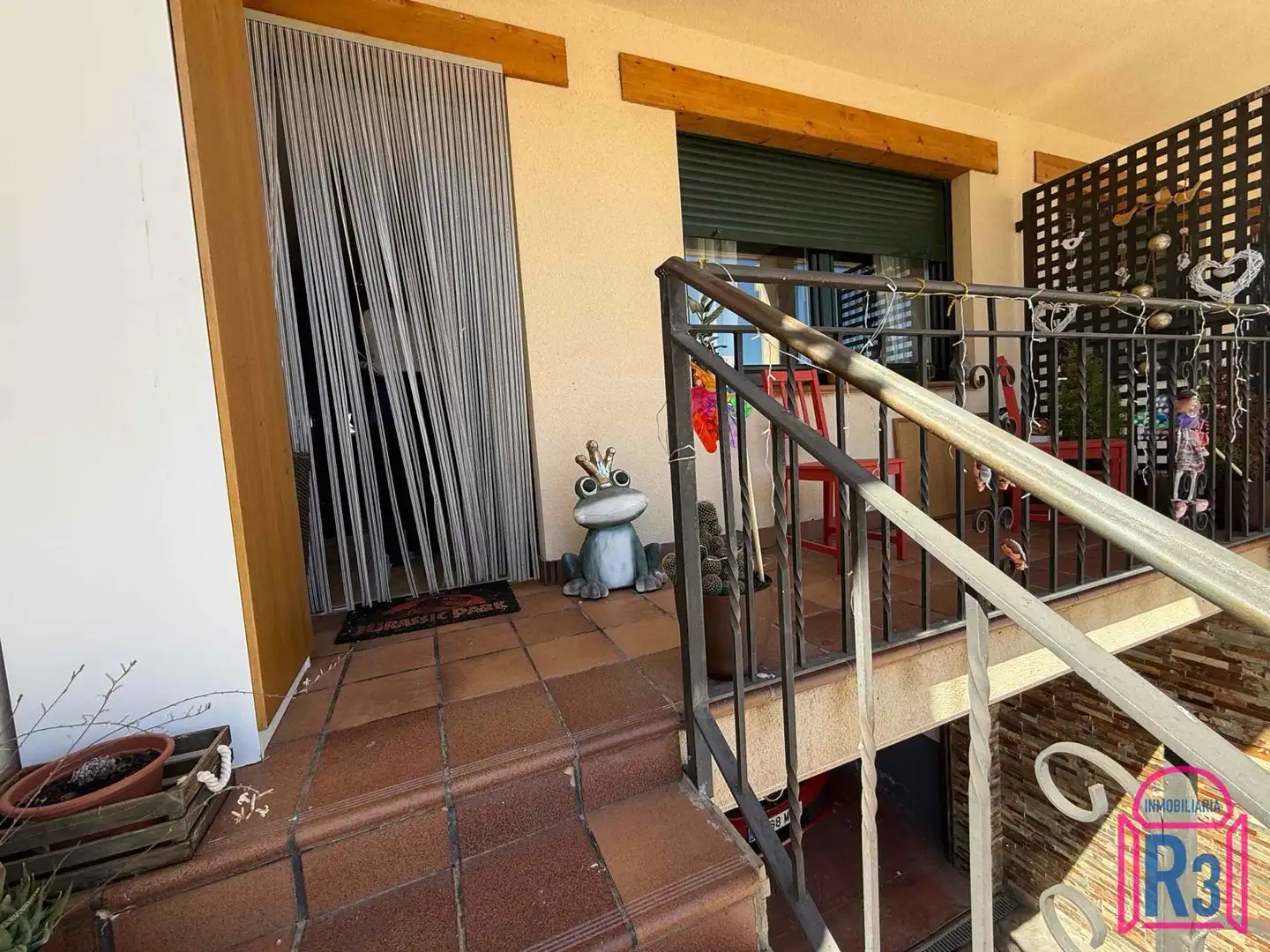 Terraza de Casa adosada en venta en Onzonilla con Calefacción