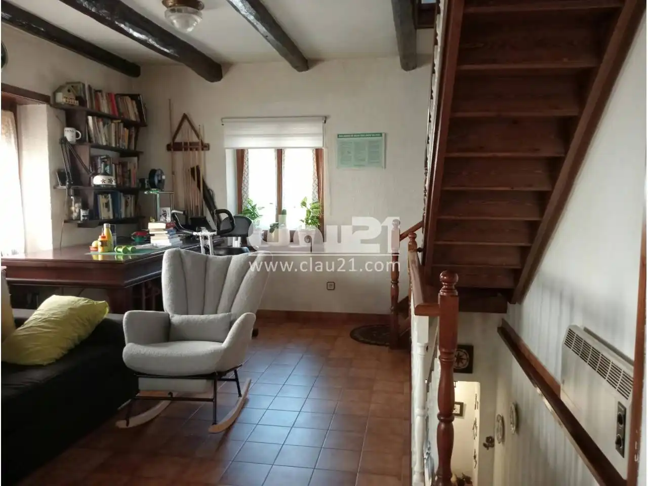 Sala de estar de Casa o chalet en venta en Olvan con Aire acondicionado, Calefacción y Terraza