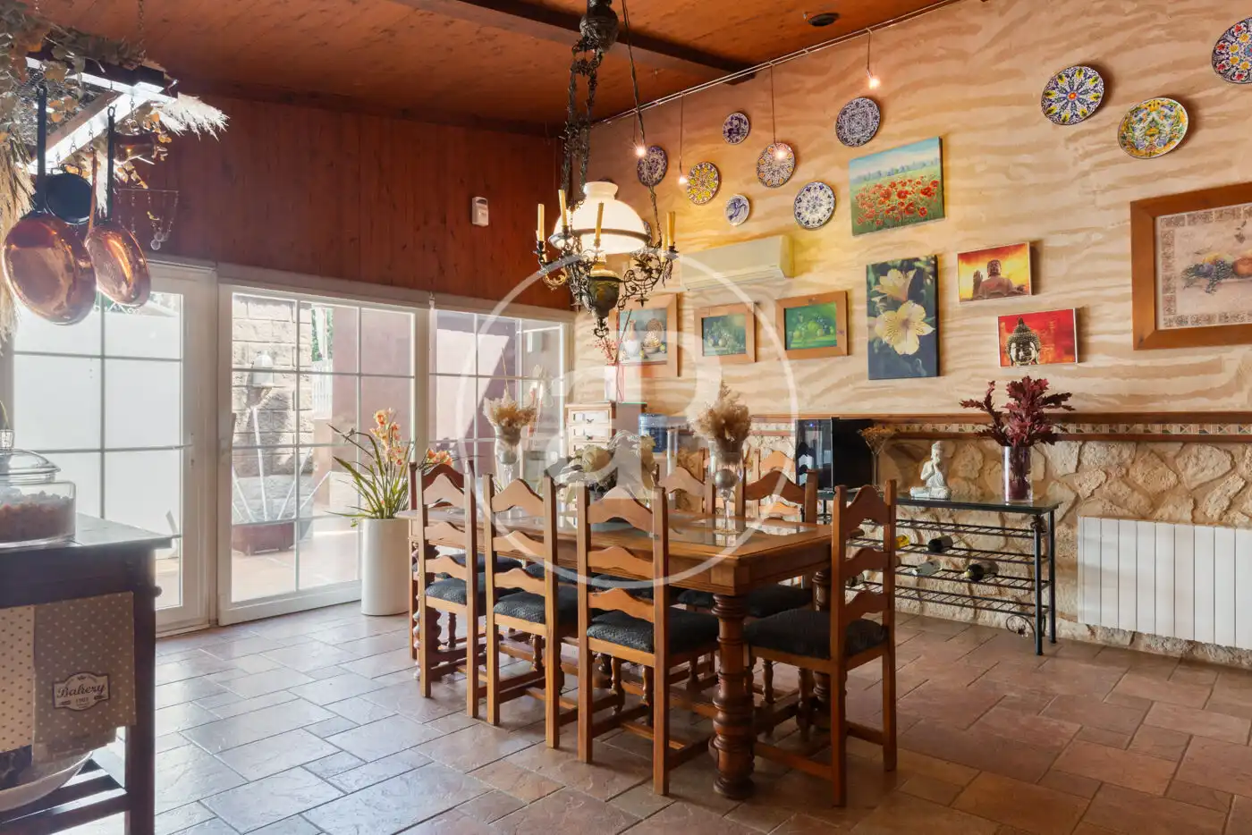 Comedor de Casa o chalet en venta en Elda con Aire acondicionado, Calefacción y Jardín privado