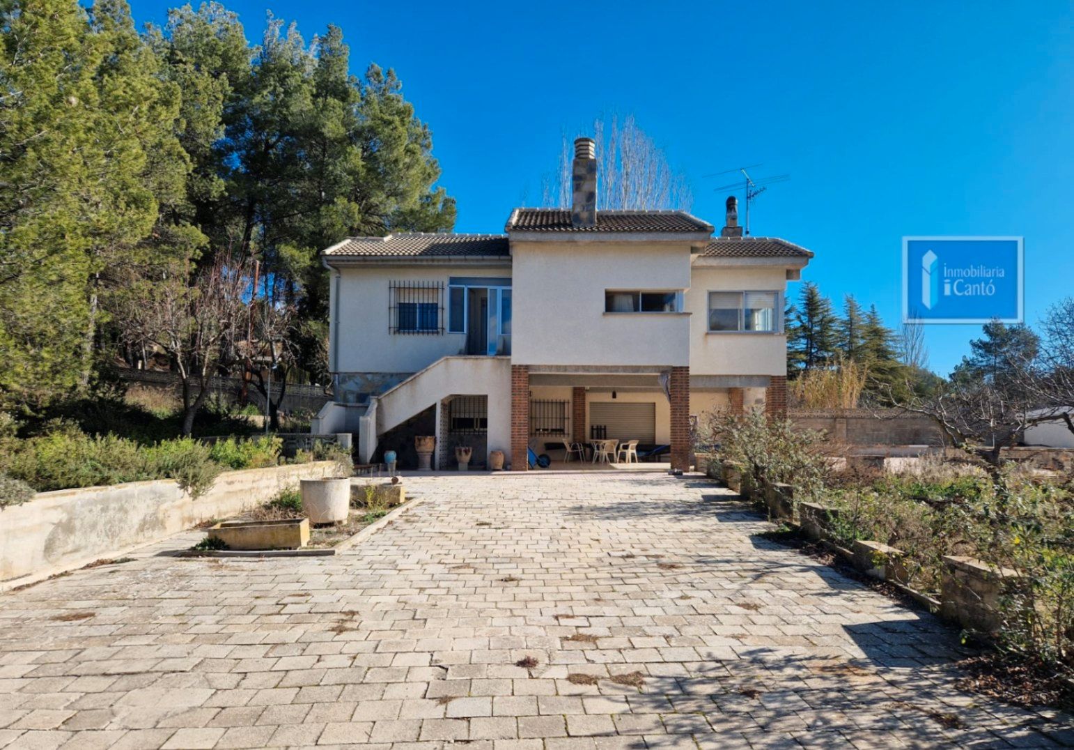 Exterior view of House or chalet for sale in Alcoy / Alcoi  with Heating, Private garden and Terrace