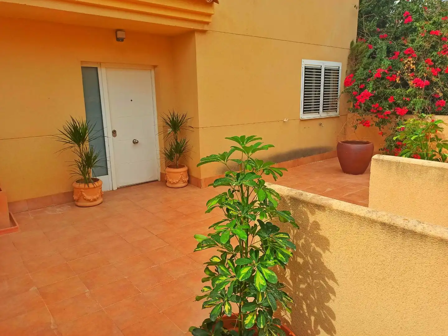 Terrasse von Einfamilien-Reihenhaus zum Verkauf in Vícar mit Klimaanlage und Terrasse