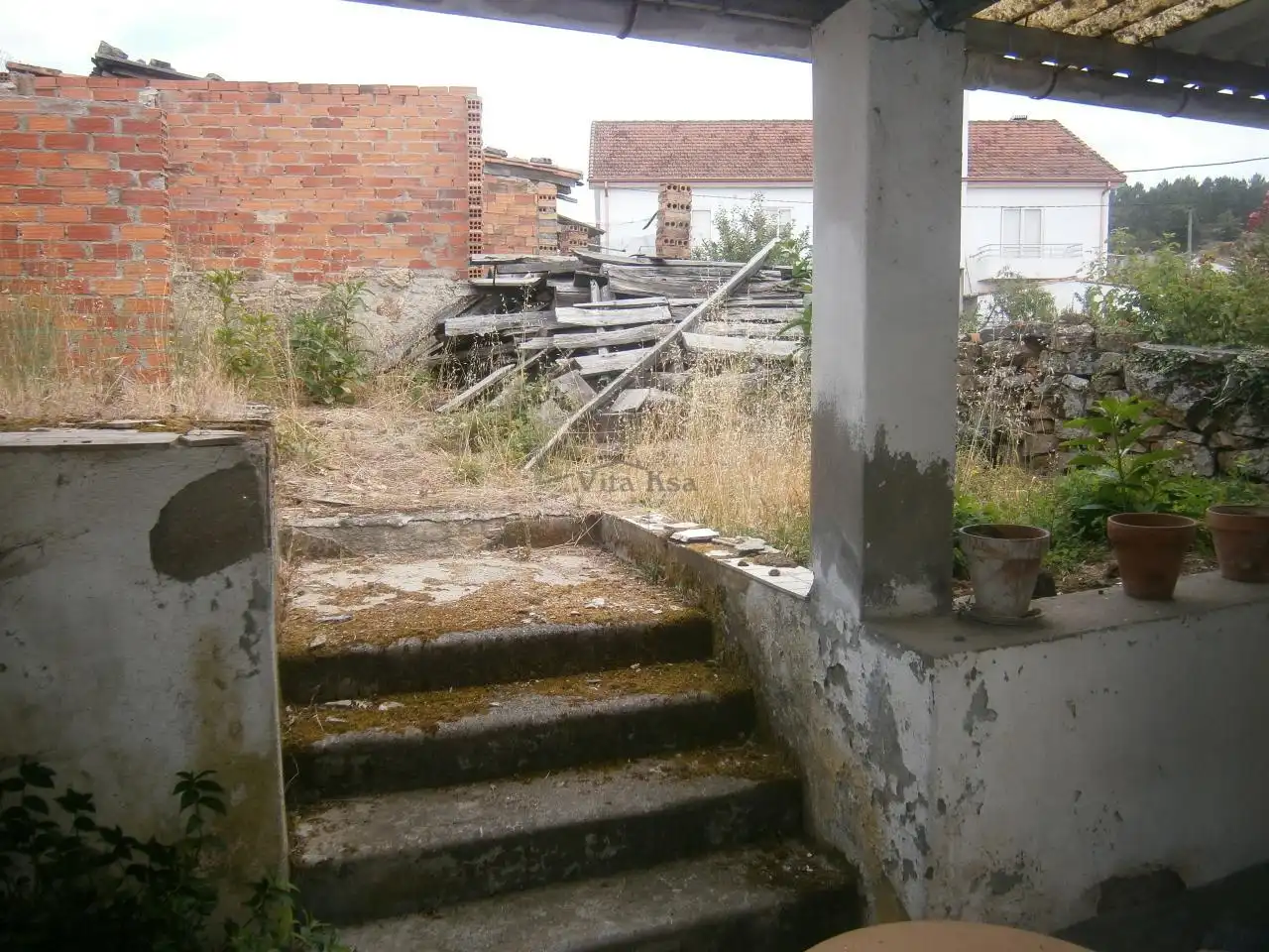 Vista exterior de Casa o xalet en venda en Ourense Capital  amb Calefacció, Jardí privat i Terrassa