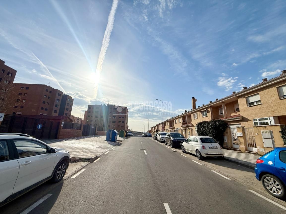 Exterior view of Flat for sale in Cuenca Capital  with Private garden, Terrace and Balcony