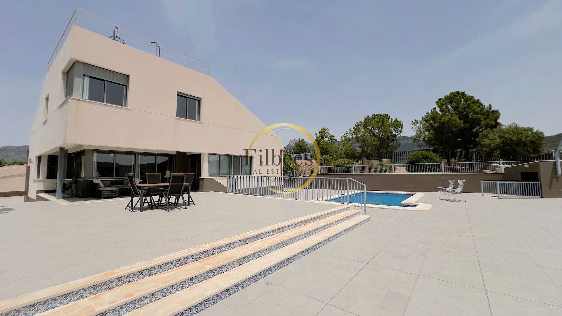 Piscina de Finca rústica en venda en Aledo amb Aire condicionat, Calefacció i Jardí privat