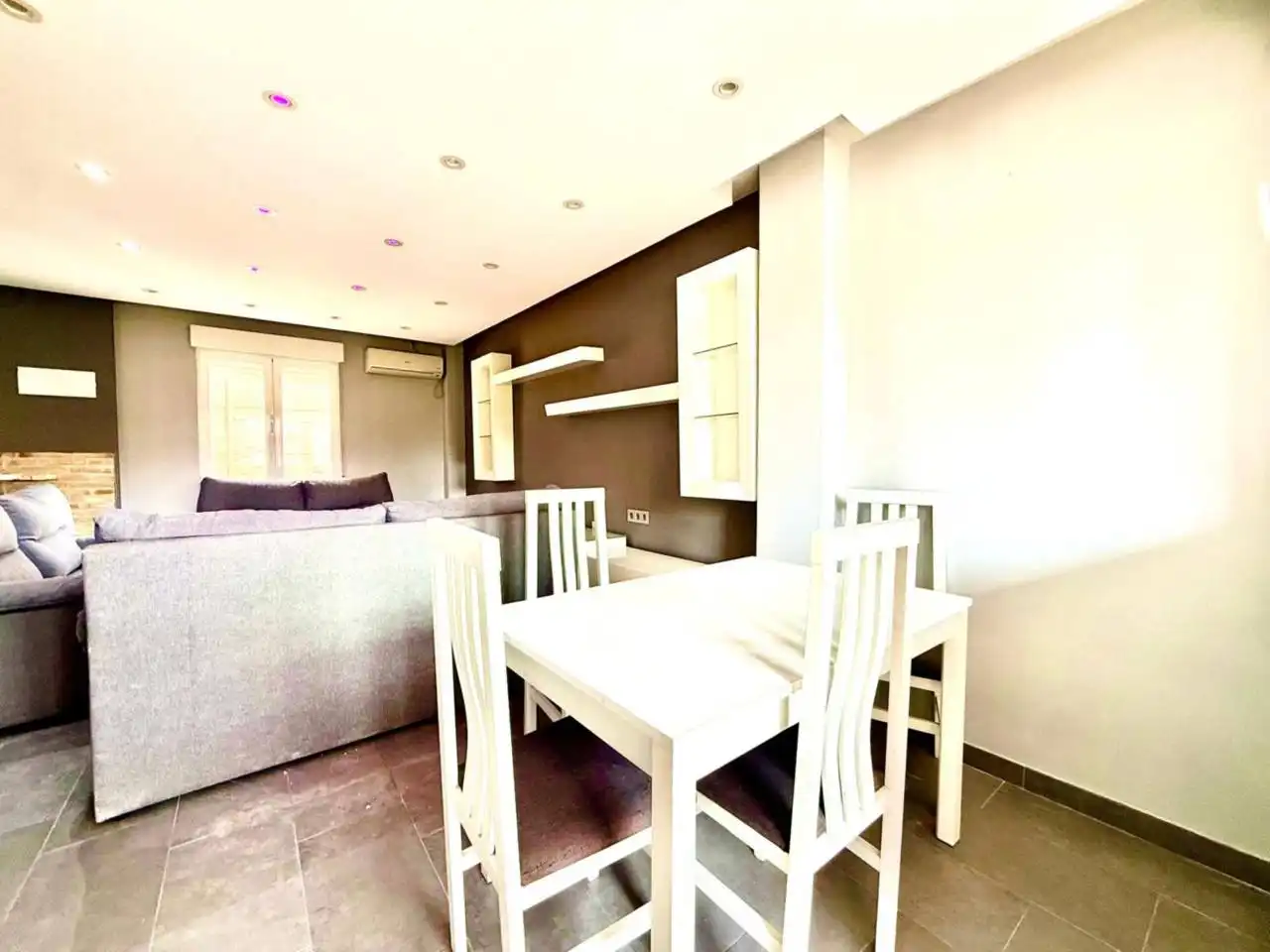 Dining room of Flat for rent in Toledo  with Air Conditioner, Heating and Terrace