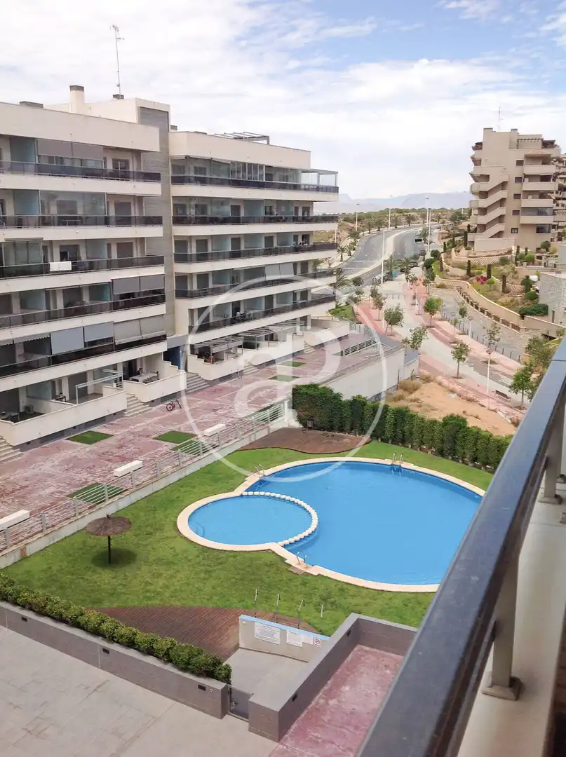 Vista exterior de Pis en venda en Elche / Elx amb Aire condicionat, Calefacció i Jardí privat