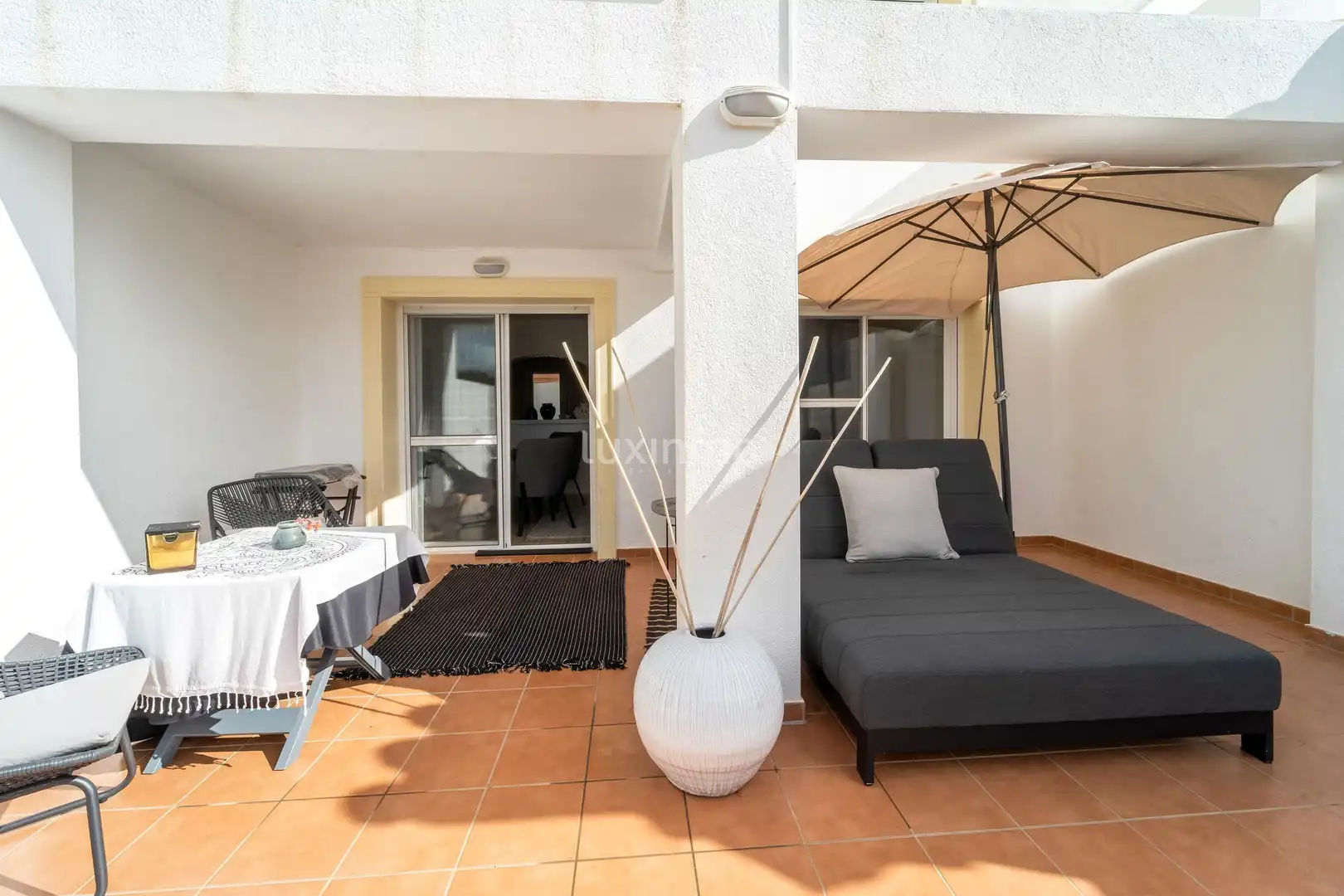 Terrassa de Casa adosada en venda en Calpe / Calp amb Aire condicionat, Terrassa i Piscina comunitària