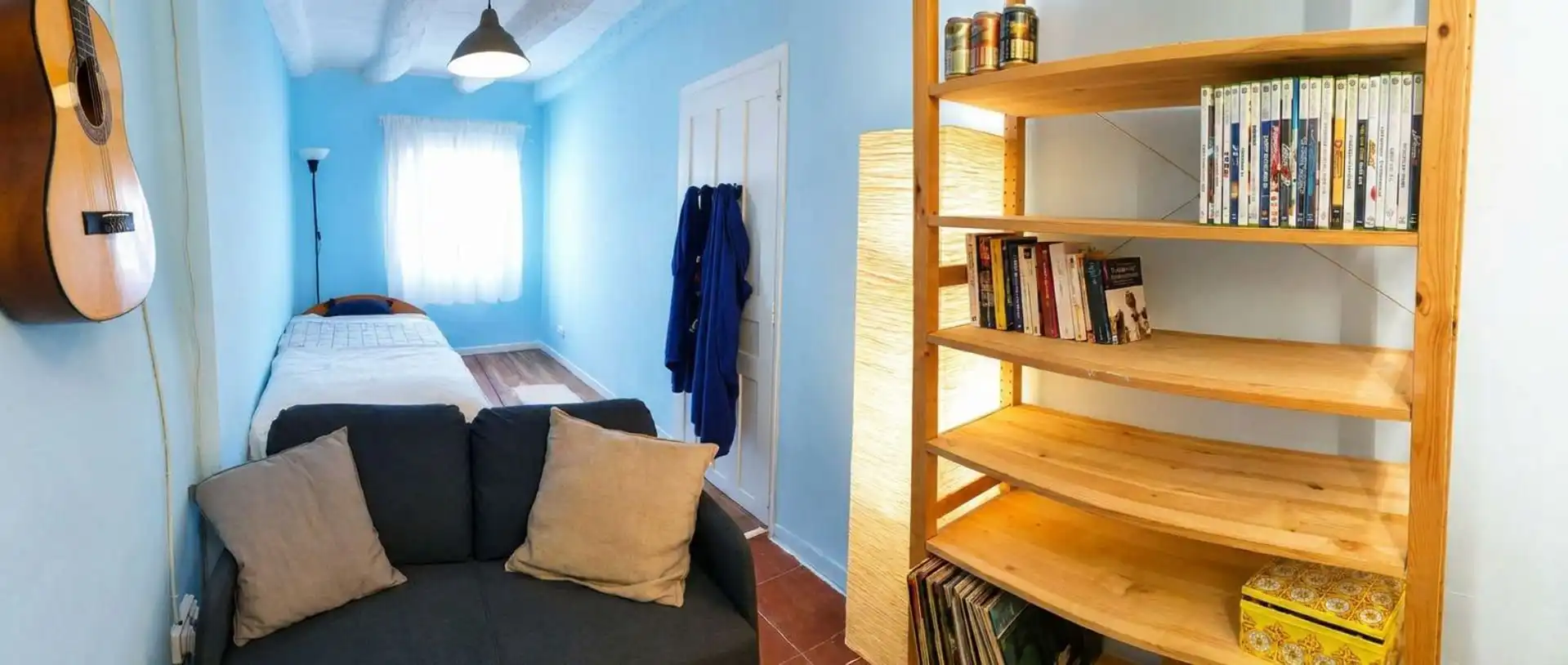 Wohnzimmer von Country house zum Verkauf in Terrer mit Heizung und Abstellraum