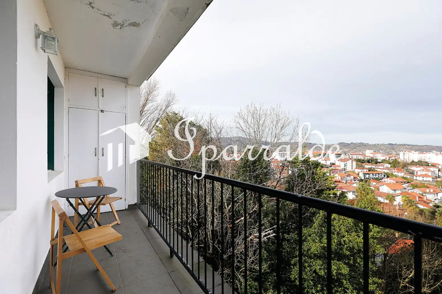 Balcony of Flat for sale in Hendaye  with Heating, Parquet flooring and Balcony