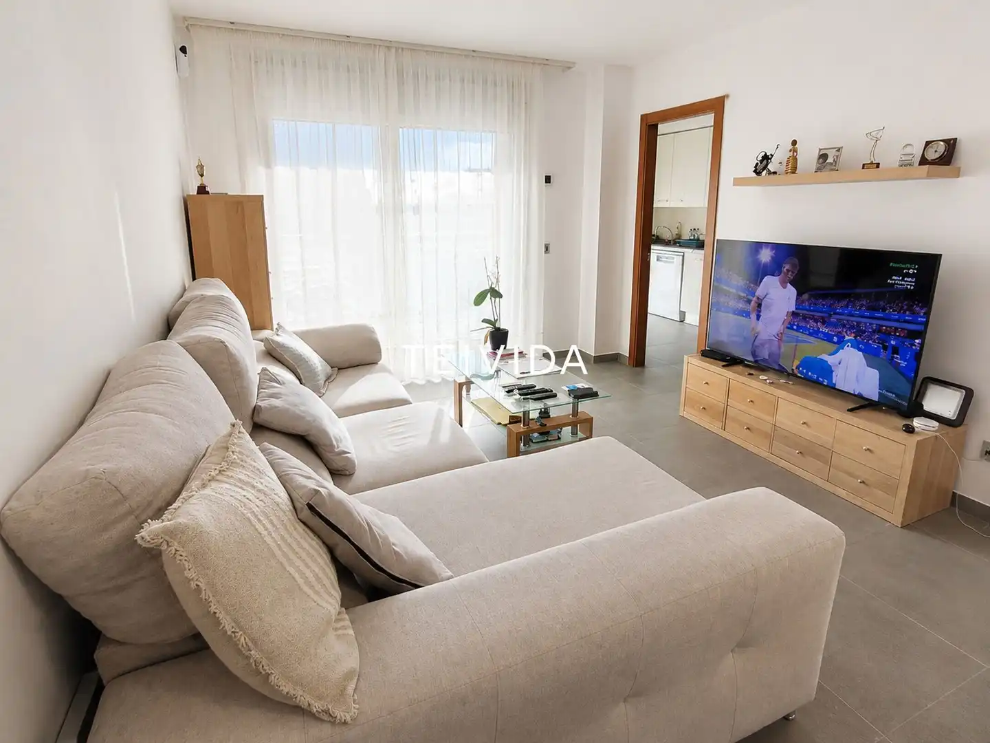 Sala de estar de Piso en venta en Granadilla de Abona con Terraza, Trastero y Piscina