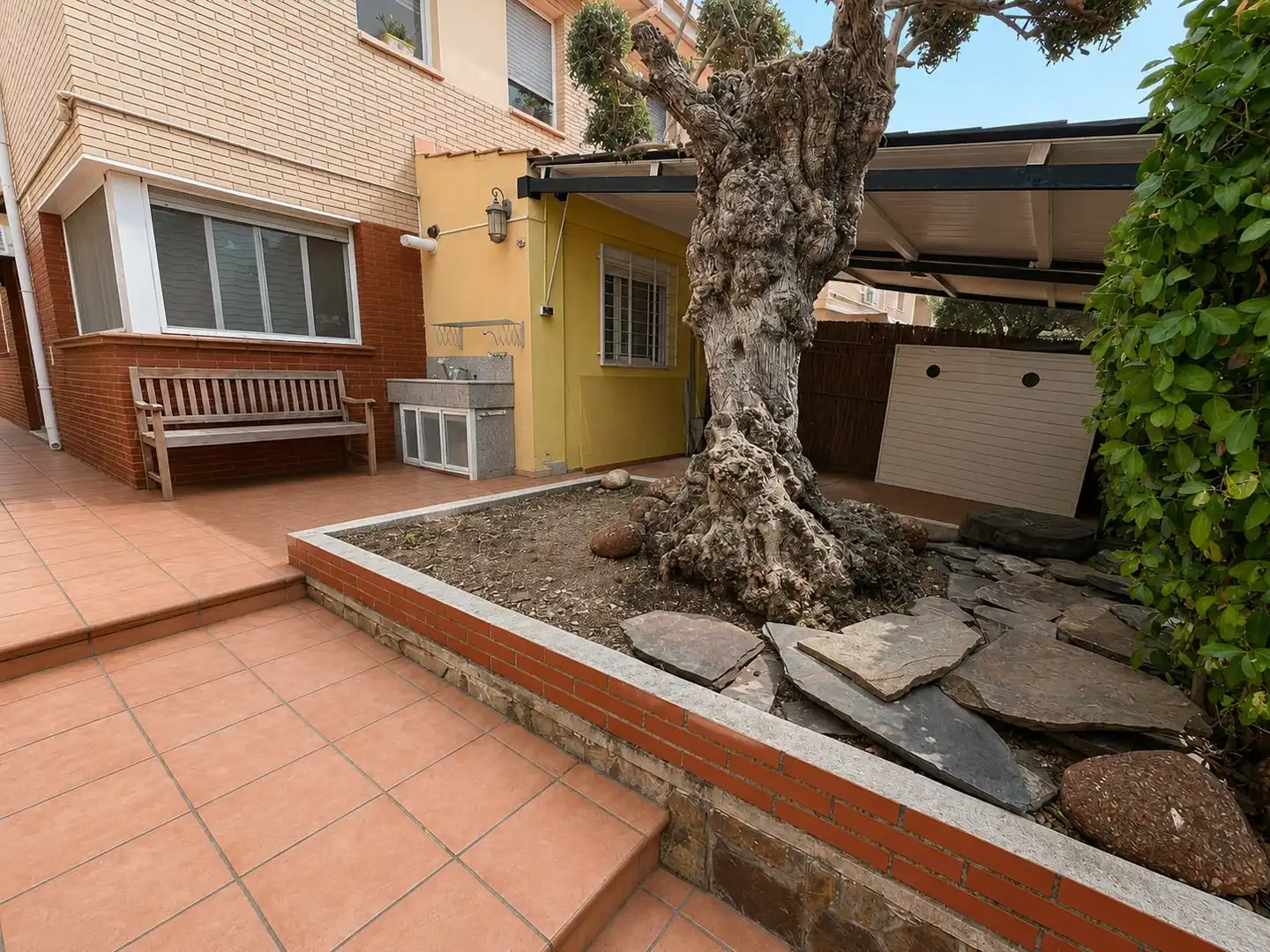 Terraza de Casa adosada en venta en Tordera con Calefacción, Jardín privado y Parquet