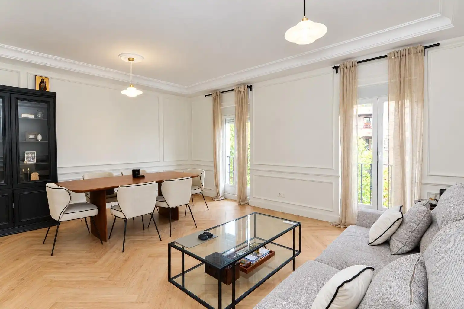 Living room of Flat for sale in Retiro