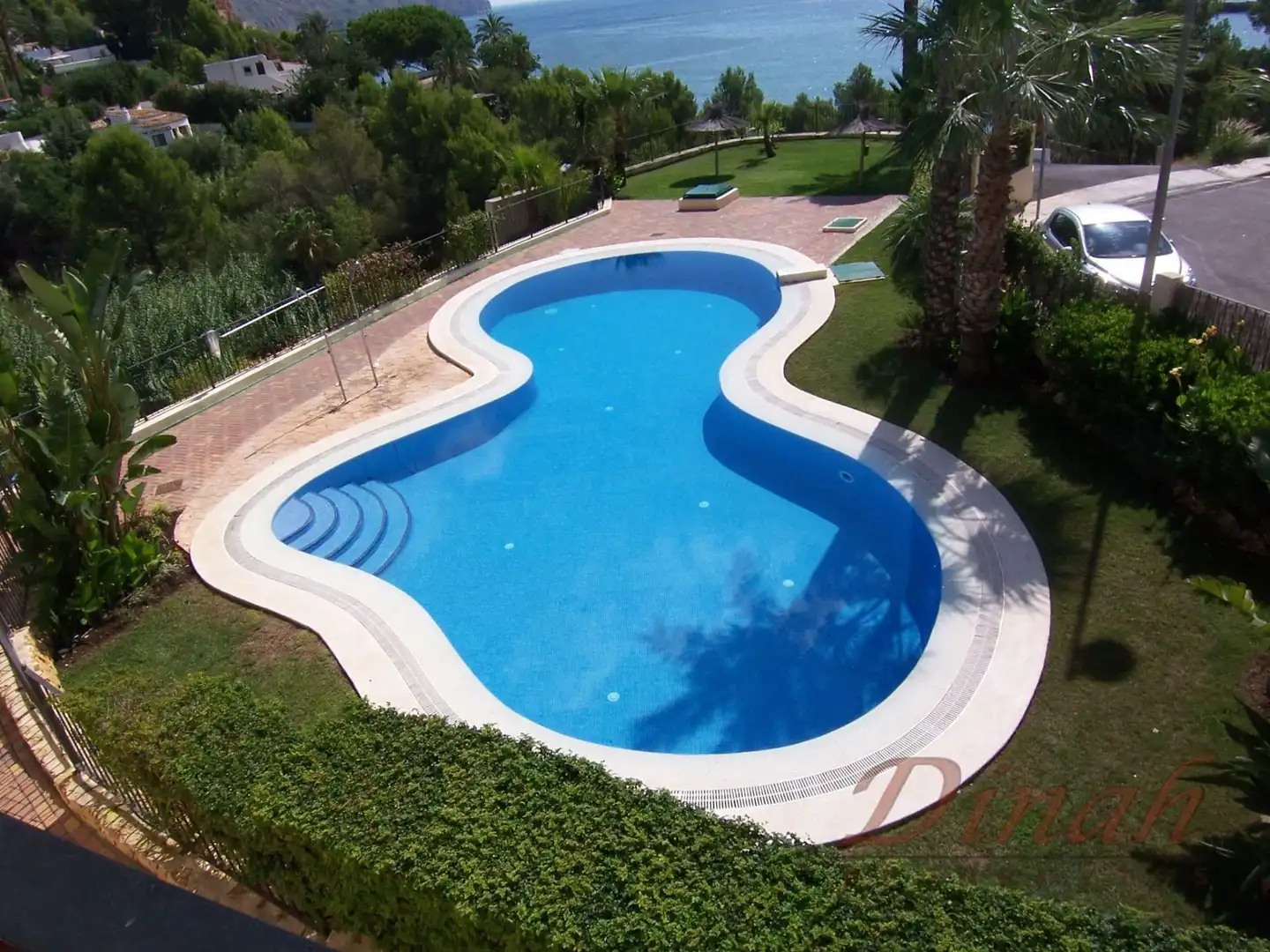 Swimming pool of Apartments for rent in Altea  with Air Conditioner, Heating and Terrace