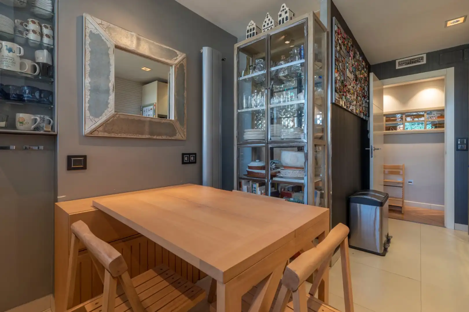 Dining room of Flat for sale in Ciudad Lineal